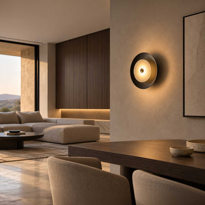 Aromas Coss Alabaster LED Wall light