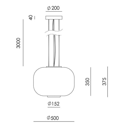 Aromas Bygos LED Pendant light