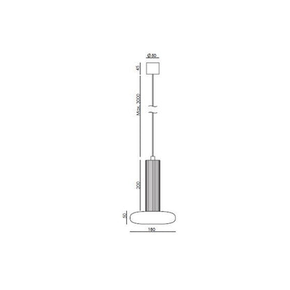 Aromas Hulo GU10 pendant light