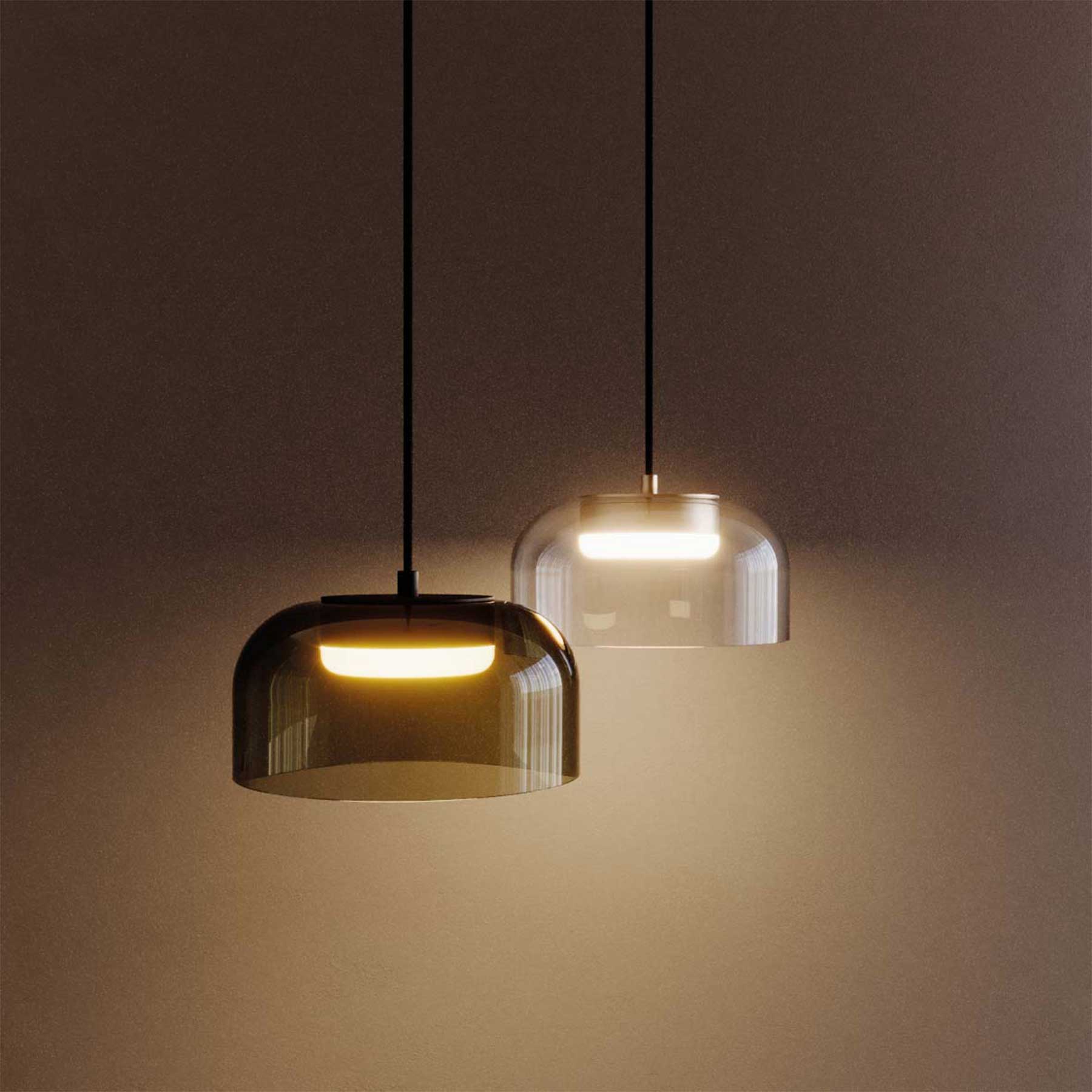 Aromas Ipon LED závěsné skleněné svítidlo