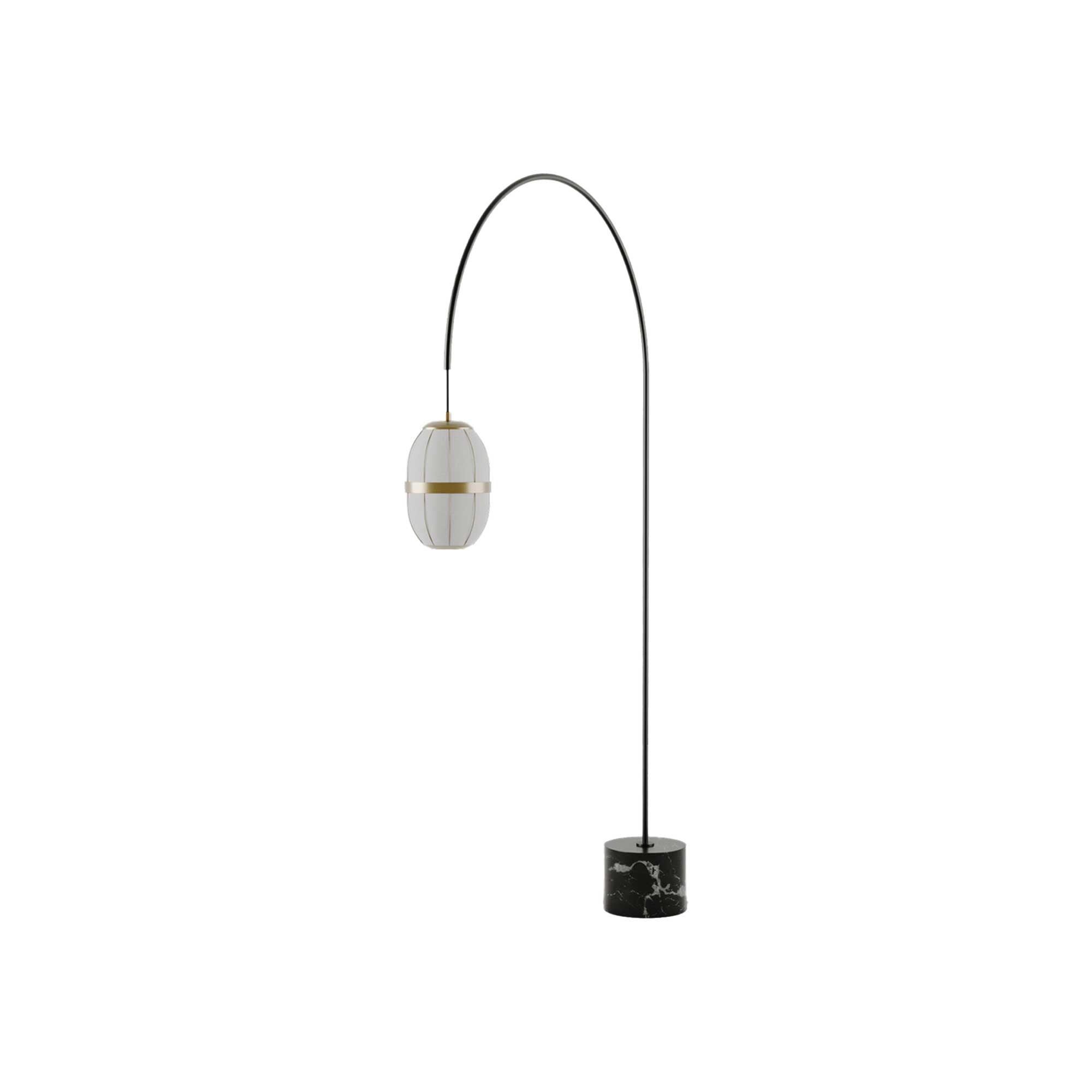 Aromas Pull G9 stojací látkové svítidlo