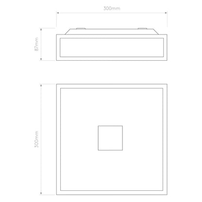 Astro Mashiko E27 stropní svítidlo IP44
