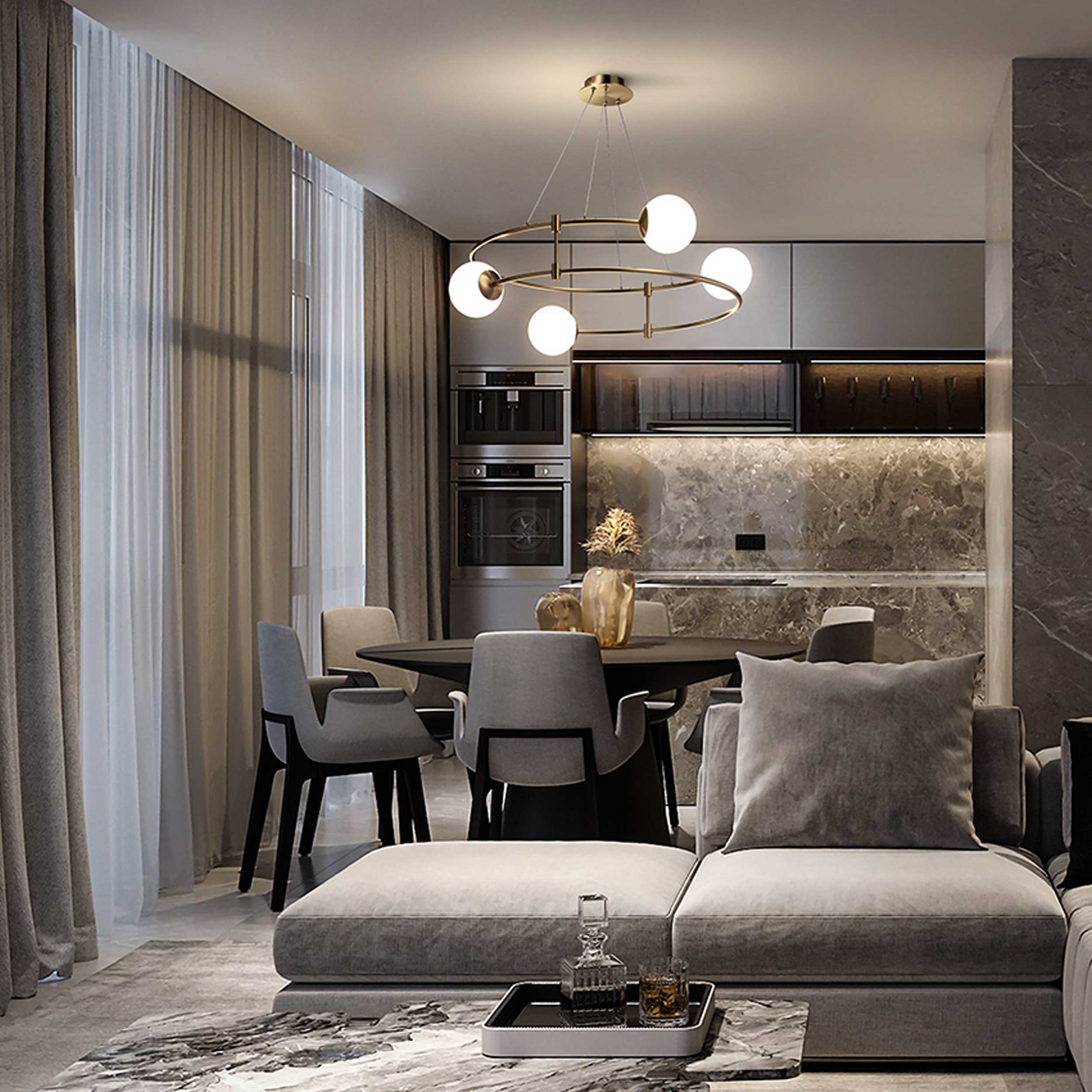 Maytoni Balance G9 pendant light