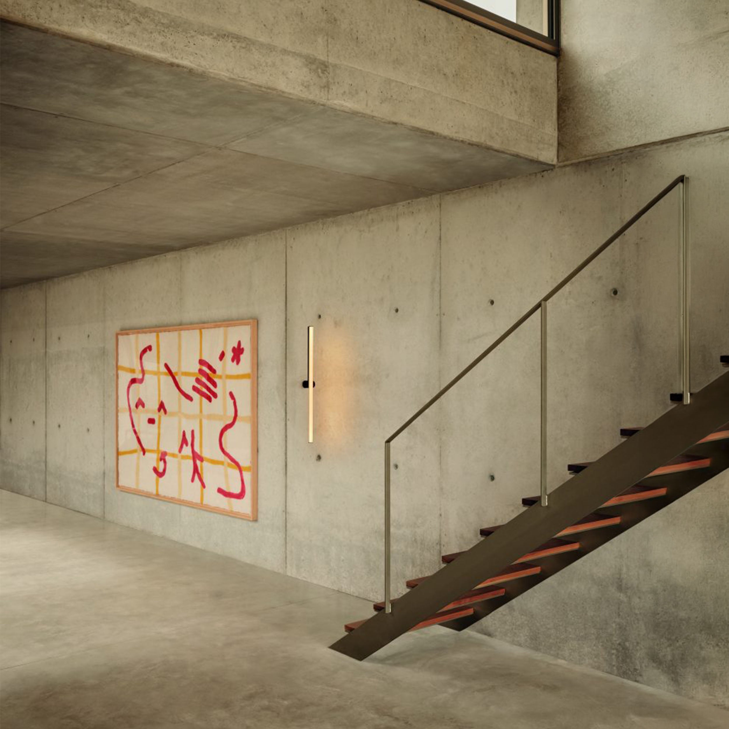 Marset Ambrosia A LED Gold Wall light