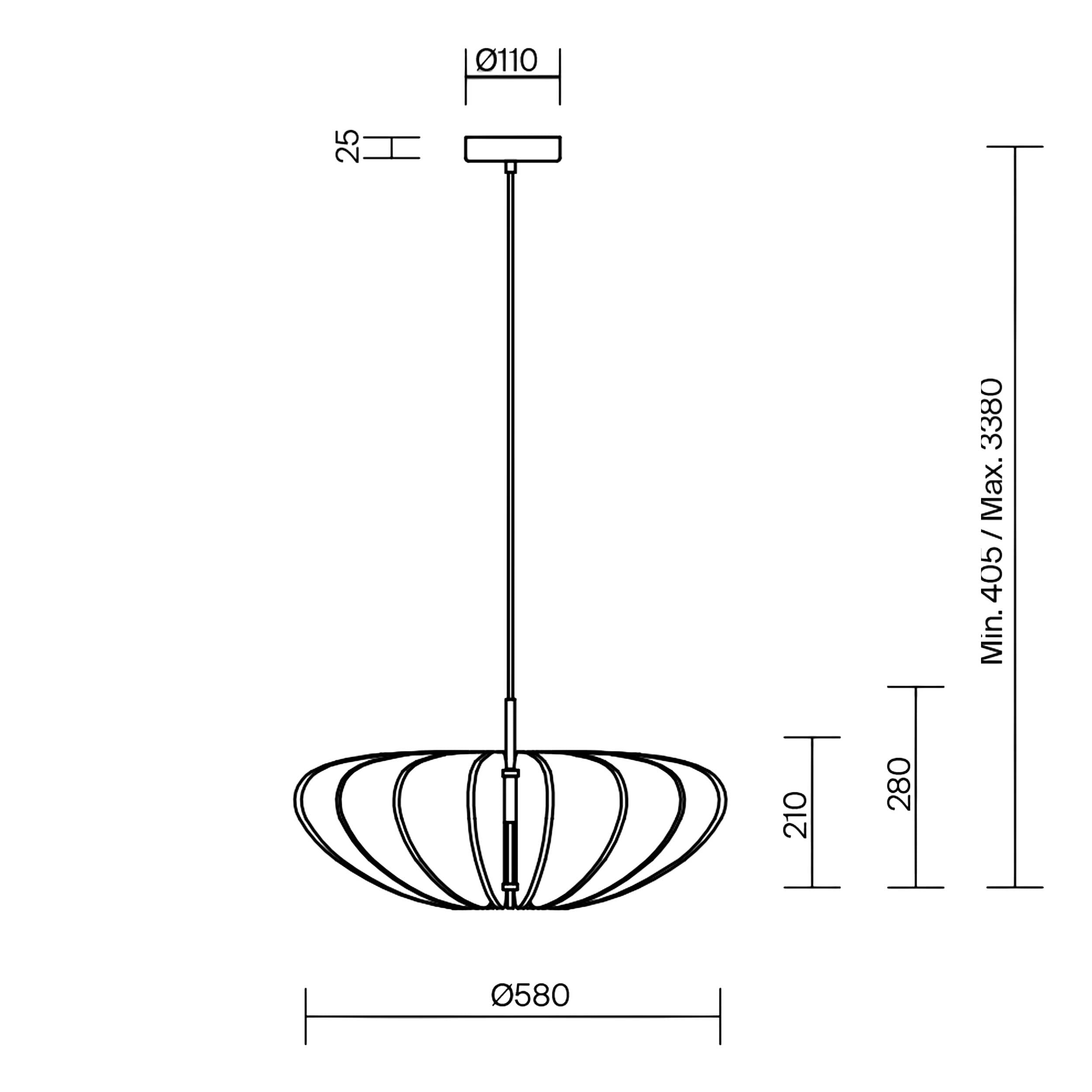 Maytoni Cambio E27 hanging acoustic light