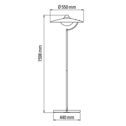 DCW éditions Biny LED floor lamp