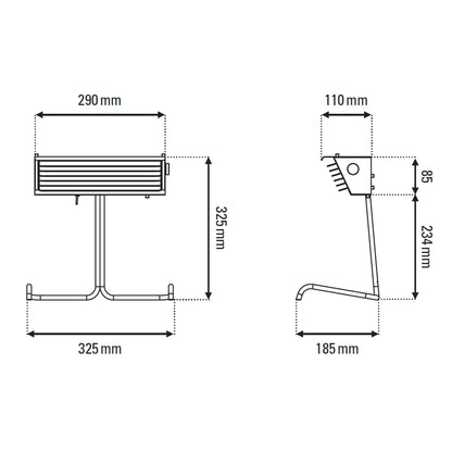 DCW éditions Biny LED table lamp