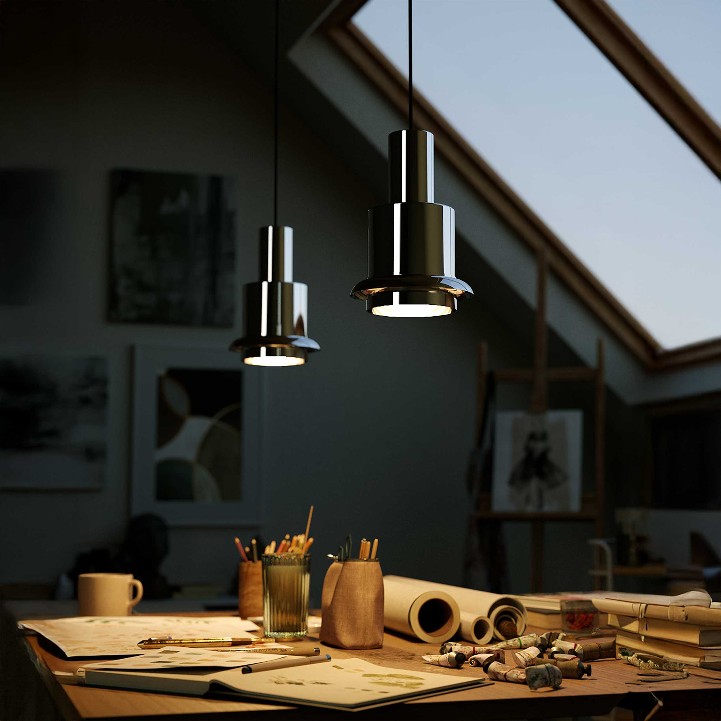DCW éditions Chaumont S E27 pendant luminaire