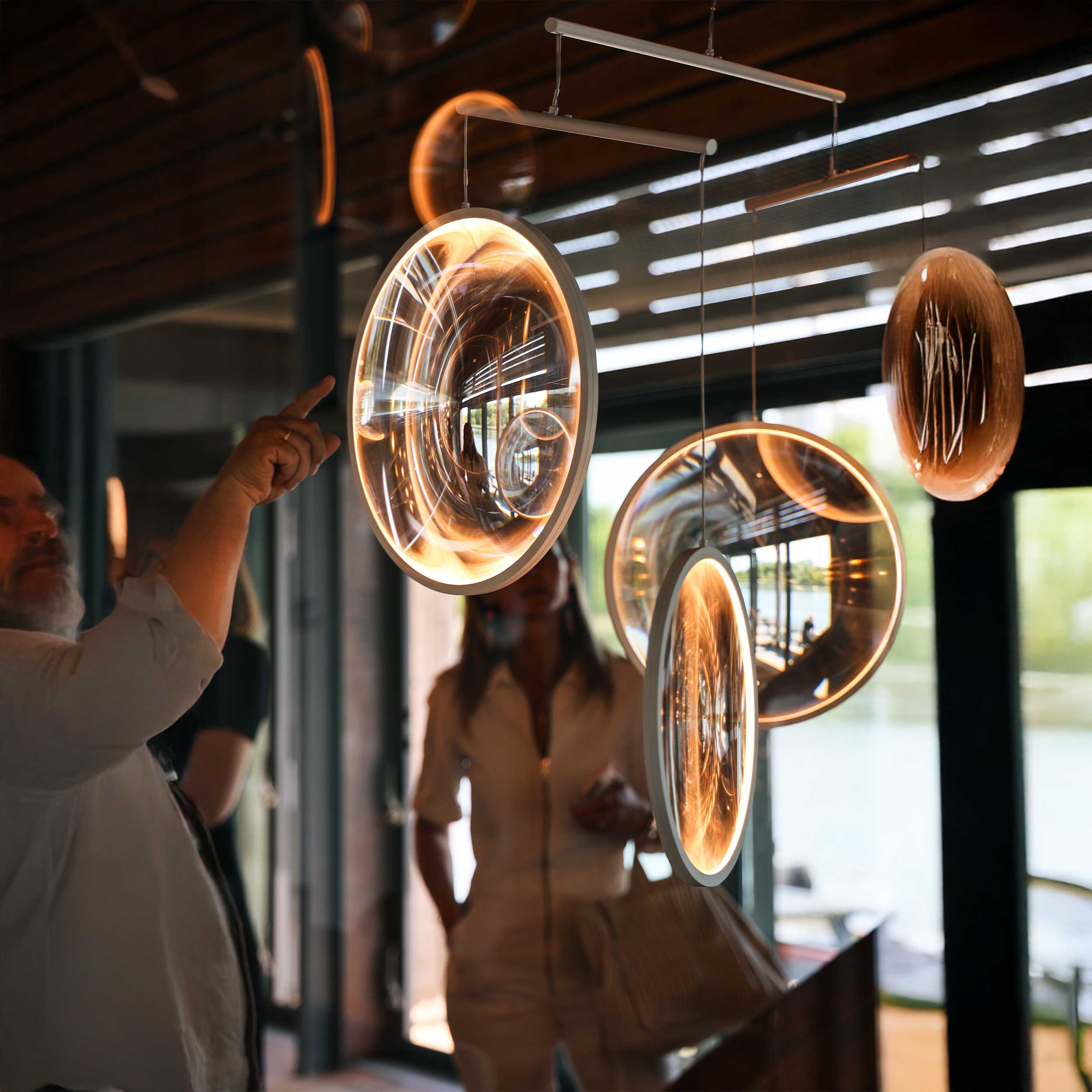 DCW éditions Focus LED pendant luminaire