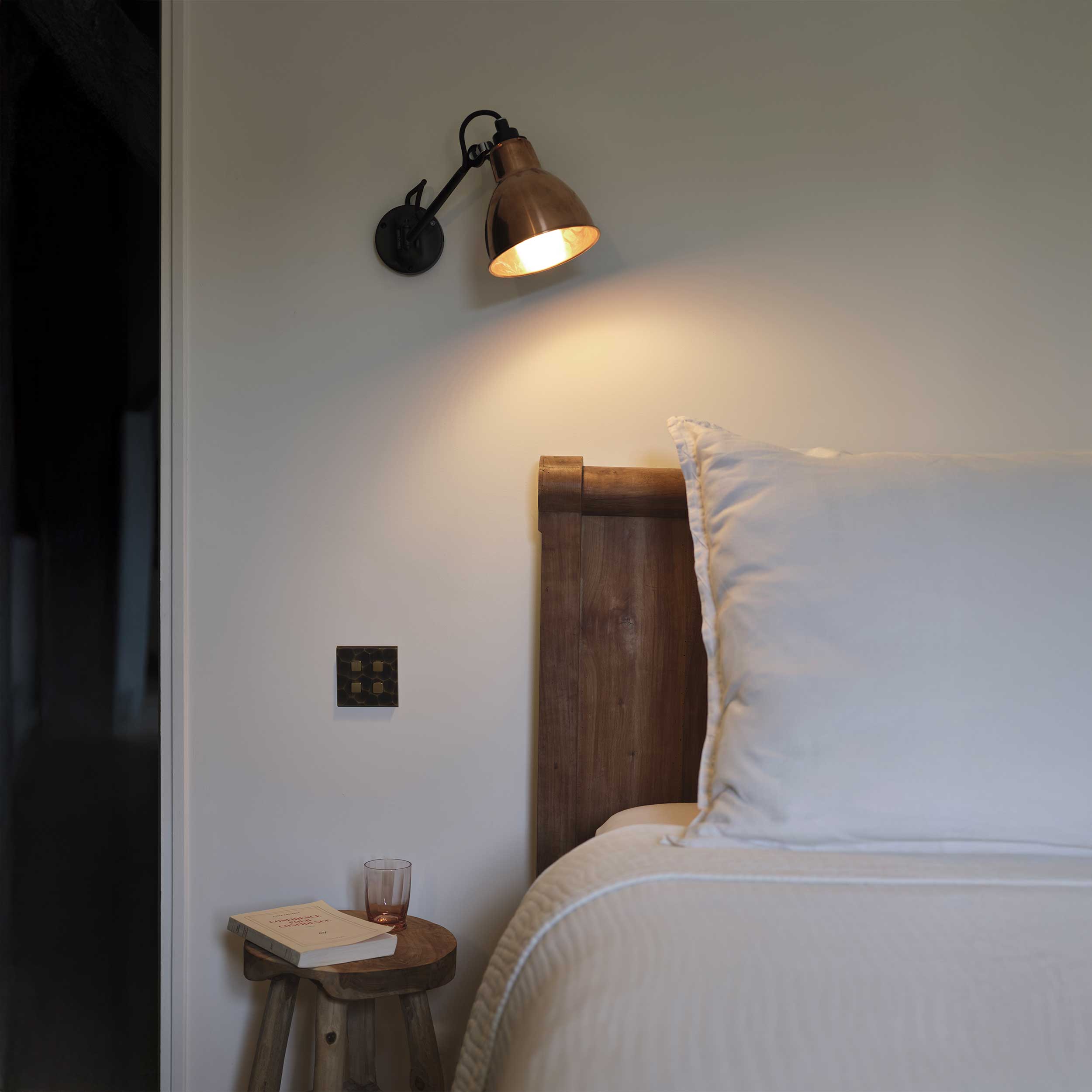 DCW éditions Lampe Gras N°104 E27 bedside lamp
