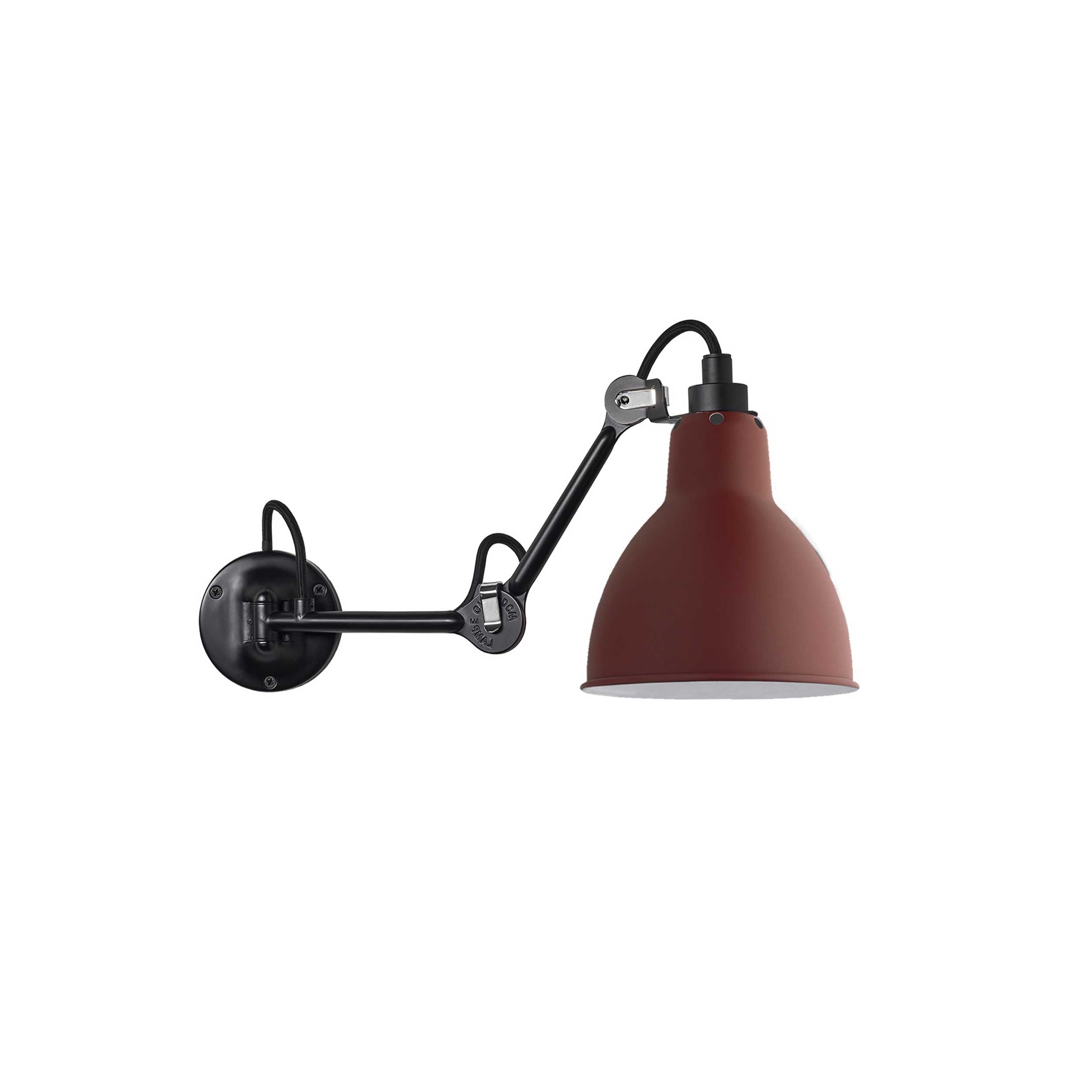 DCW éditions Lampe Gras N°204 E27 wall lamp for bed