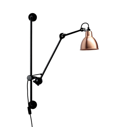 DCW éditions Lampe Gras N°210 E14 wall lamp with switch