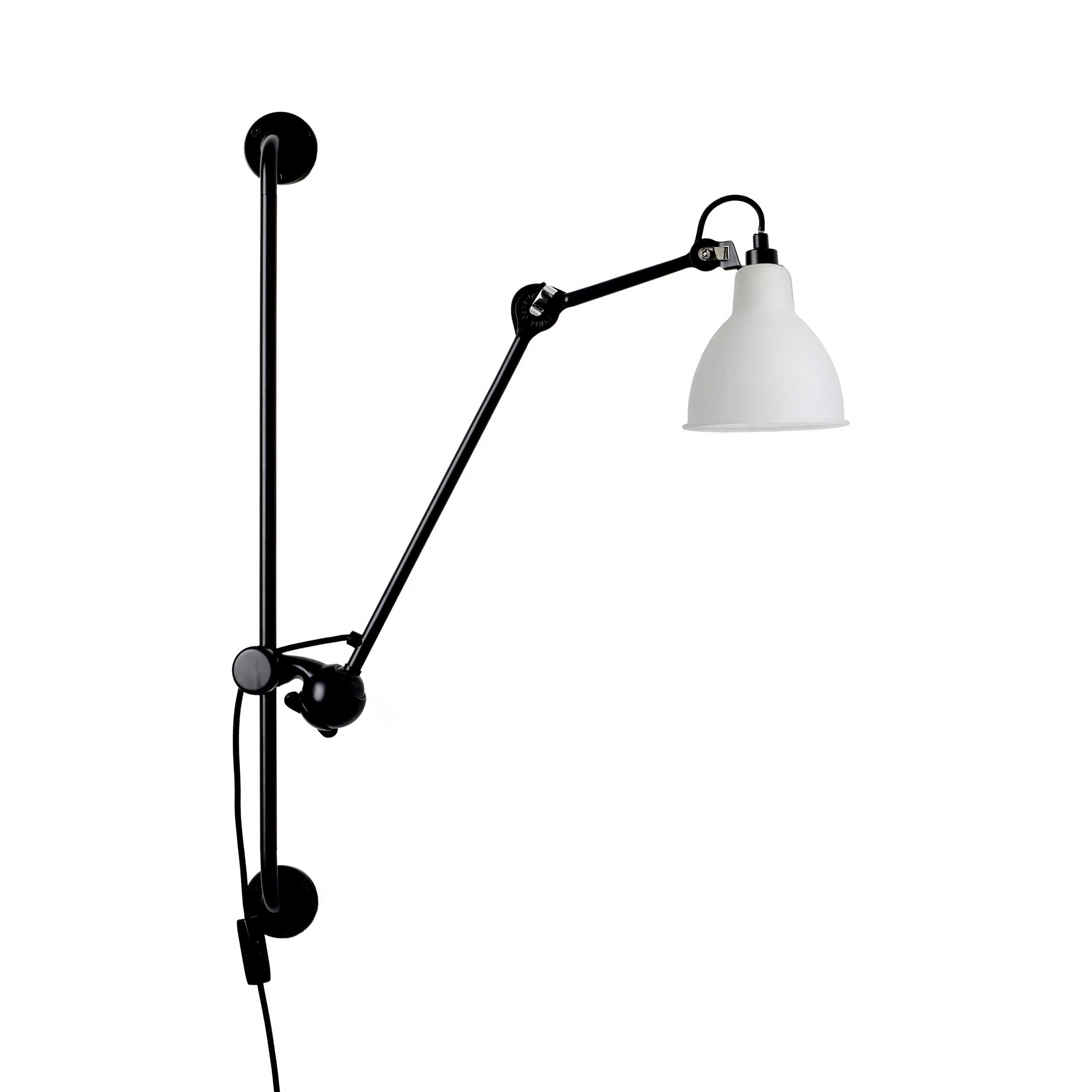 DCW éditions Lampe Gras N°210 E14 wall lamp with switch