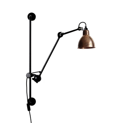 DCW éditions Lampe Gras N°210 E14 wall lamp with switch