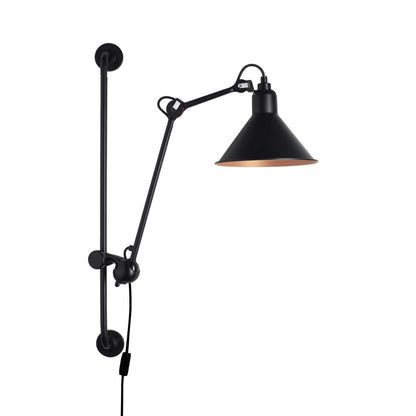 DCW éditions Lampe Gras N°210 E14 wall lamp with switch
