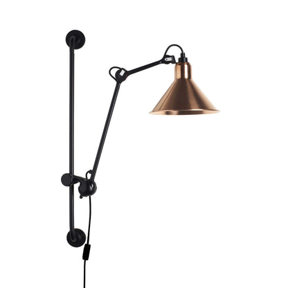 DCW éditions Lampe Gras N°210 E14 wall lamp with switch