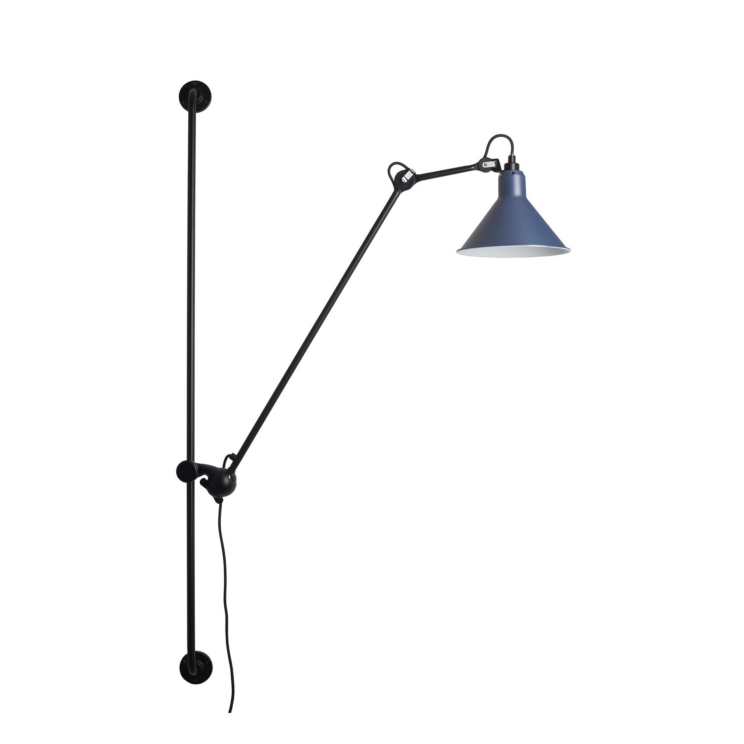 DCW éditions Lampe Gras N°214 E14 sliding wall lamp