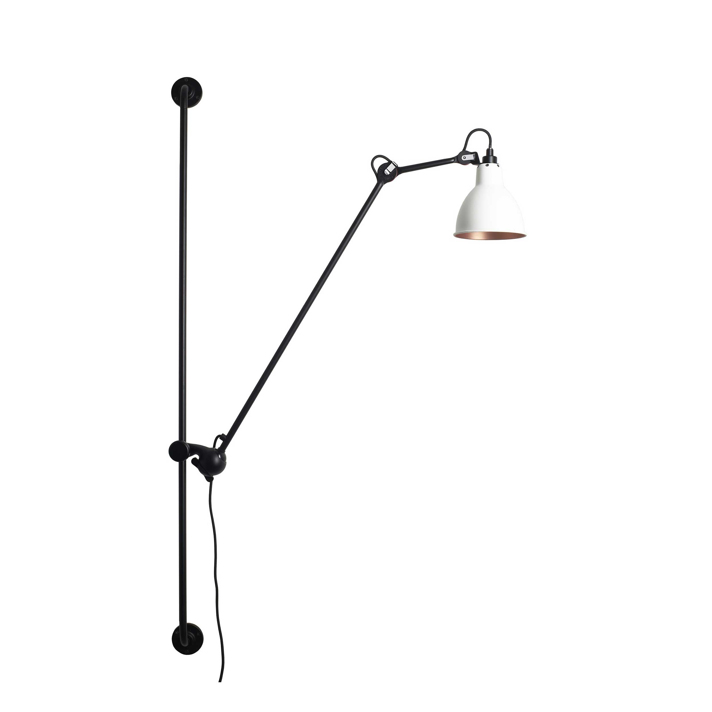 DCW éditions Lampe Gras N°214 E14 sliding wall lamp