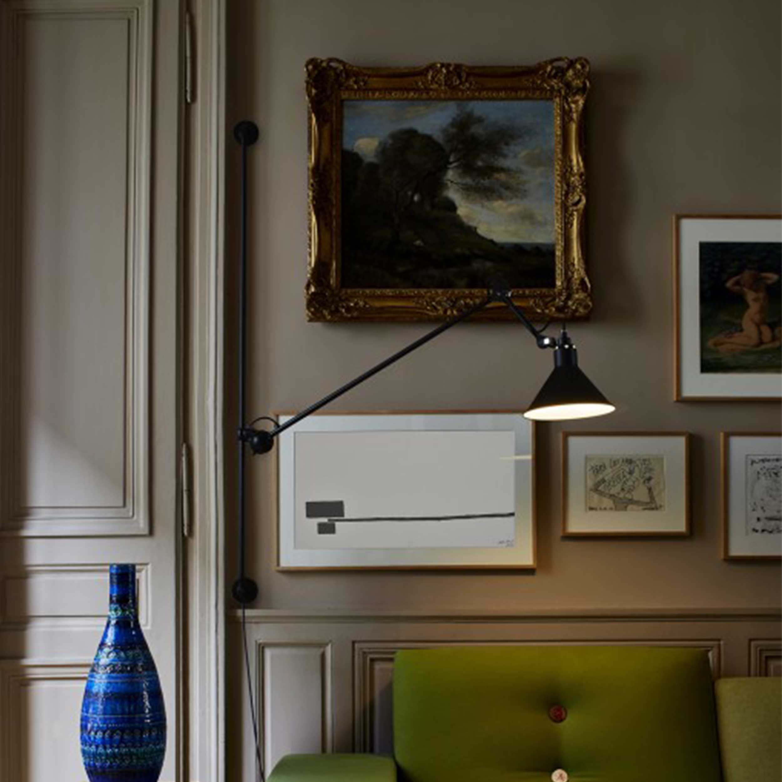 DCW éditions Lampe Gras N°214 E14 sliding wall lamp