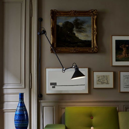 DCW éditions Lampe Gras N°214 E14 sliding wall lamp