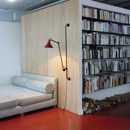 DCW éditions Lampe Gras N°214 E14 sliding wall lamp