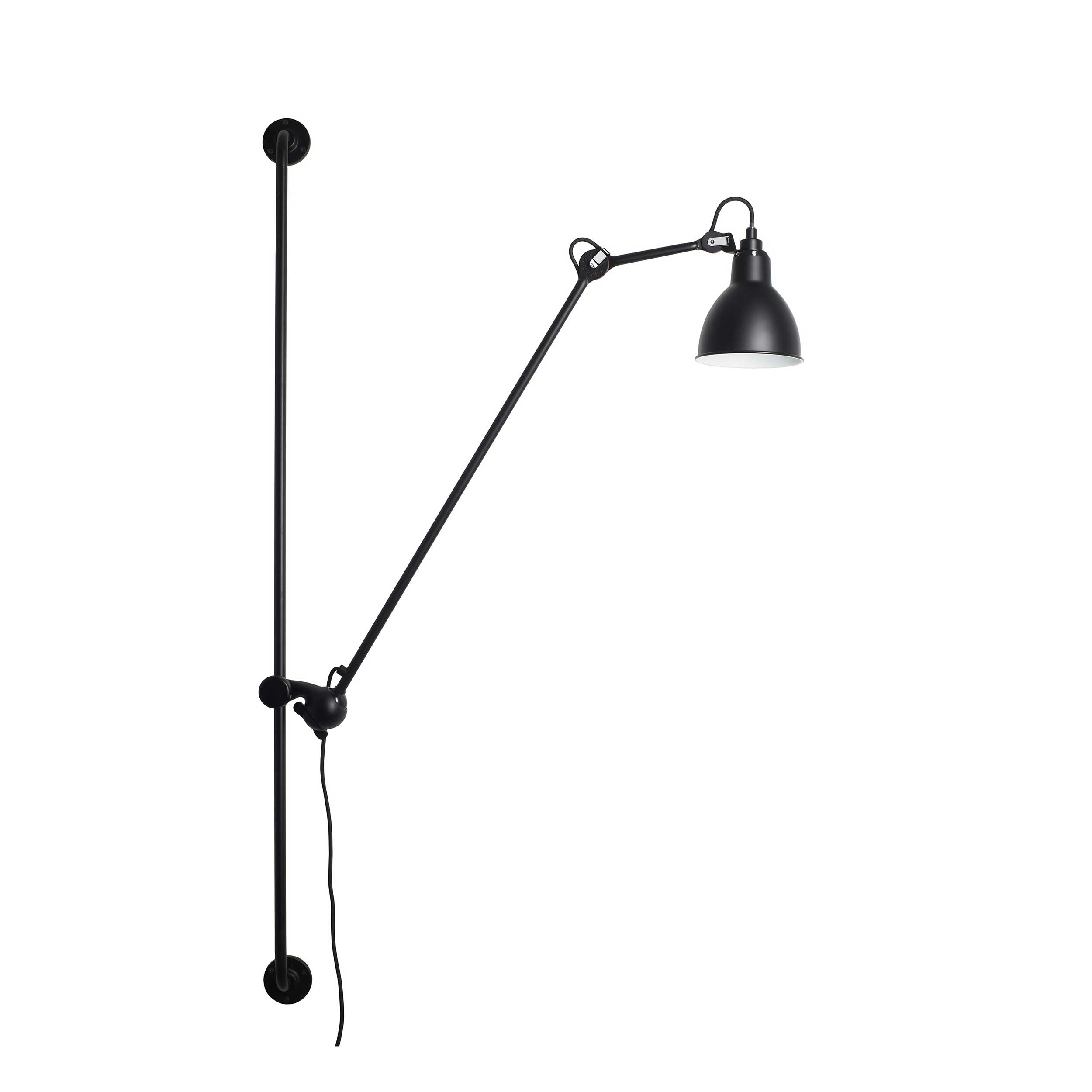 DCW éditions Lampe Gras N°214 E14 sliding wall lamp