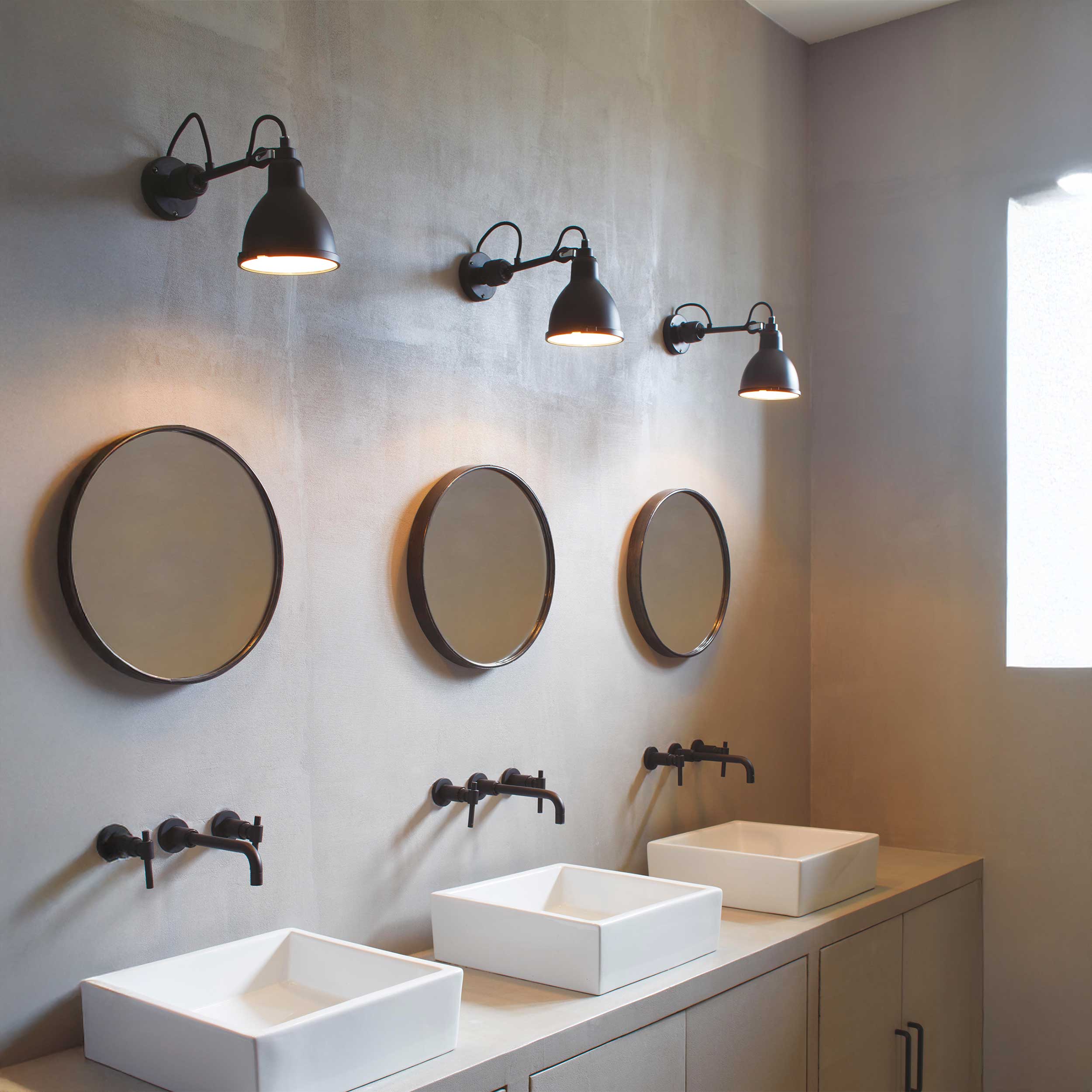 DCW éditions Lampe Gras N°304 E14 wall mounted bathroom light IP64