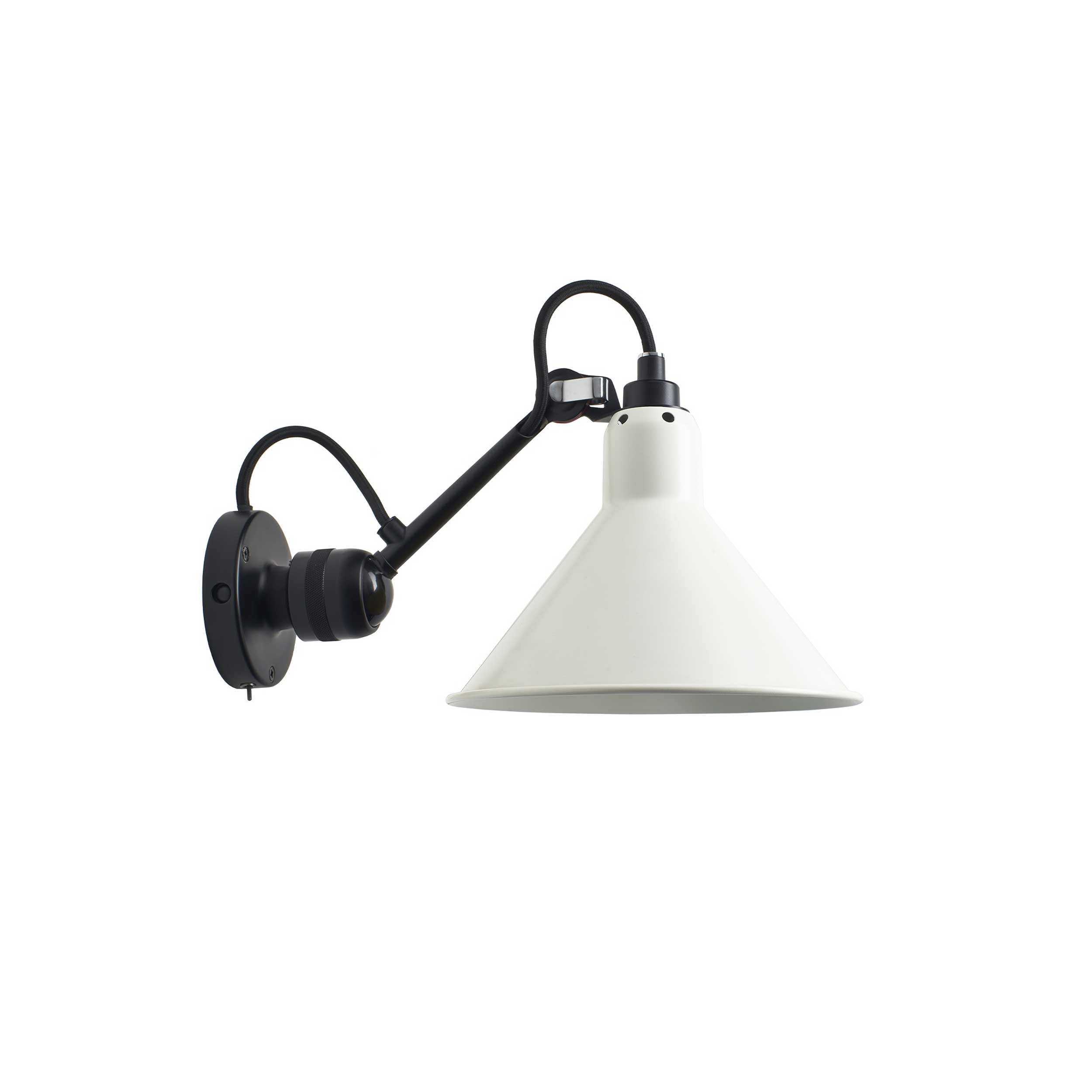 DCW éditions Lampe Gras N304 E14 wall light with switch