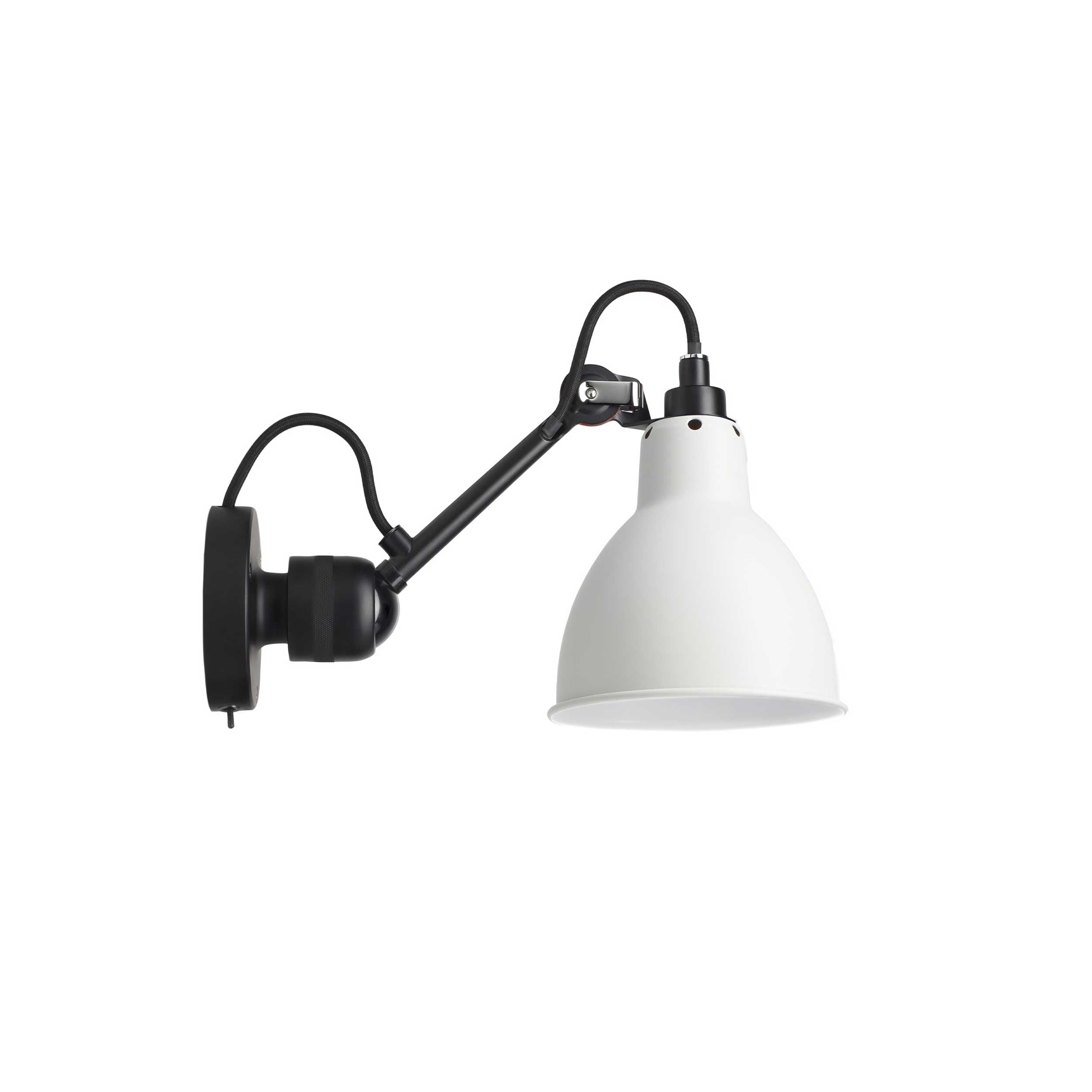 DCW éditions Lampe Gras N304 E14 wall light with switch