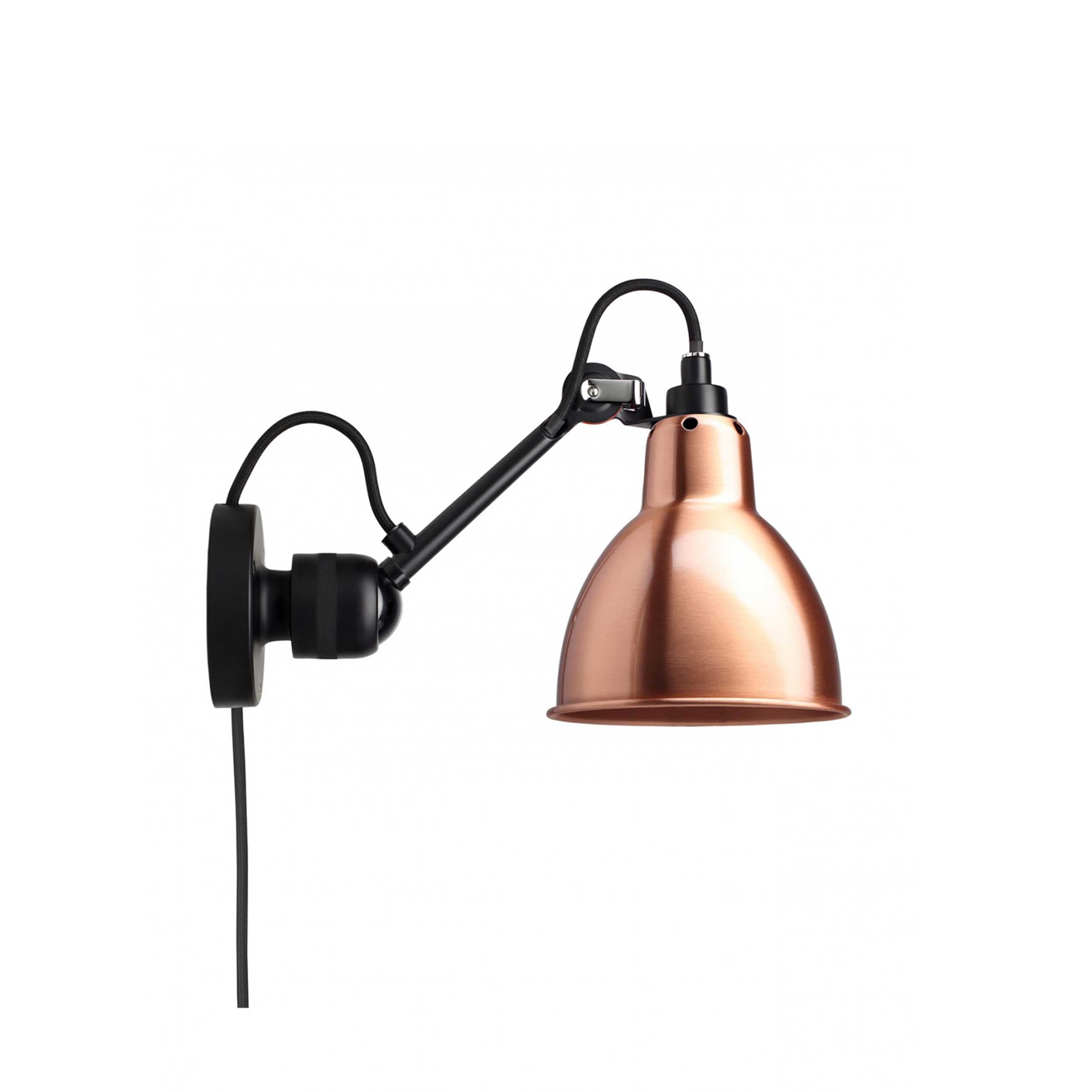 DCW éditions Lampe Gras N304 E14 wall light with switch