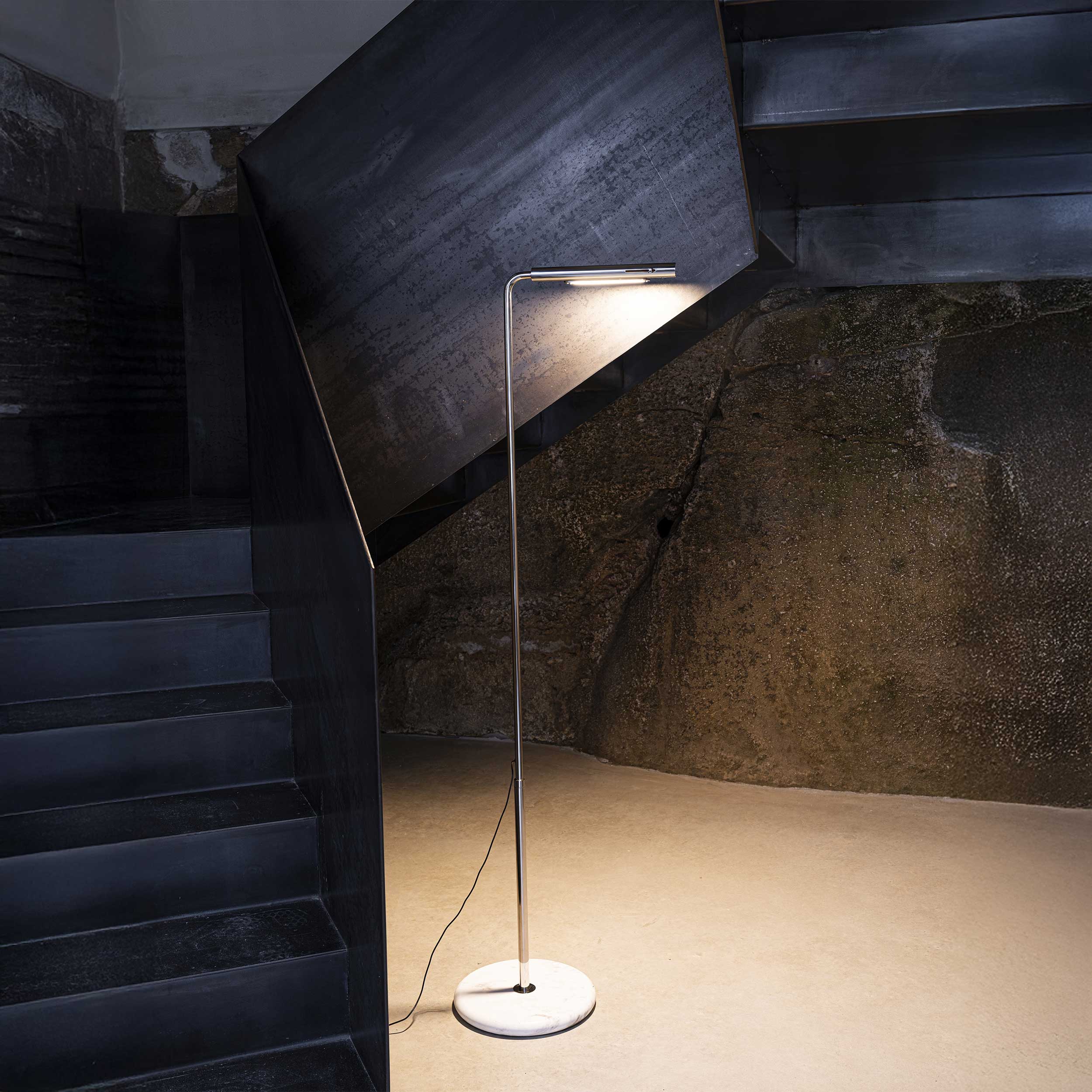 DCW éditions Mezzaluna LED floor lamp