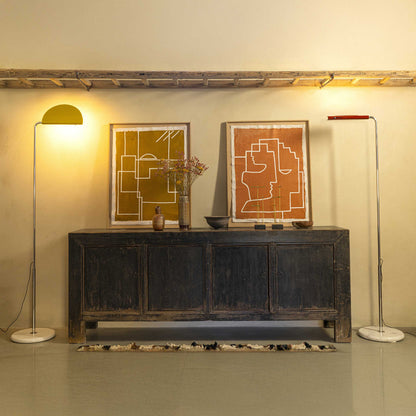 DCW éditions Mezzaluna LED floor lamp