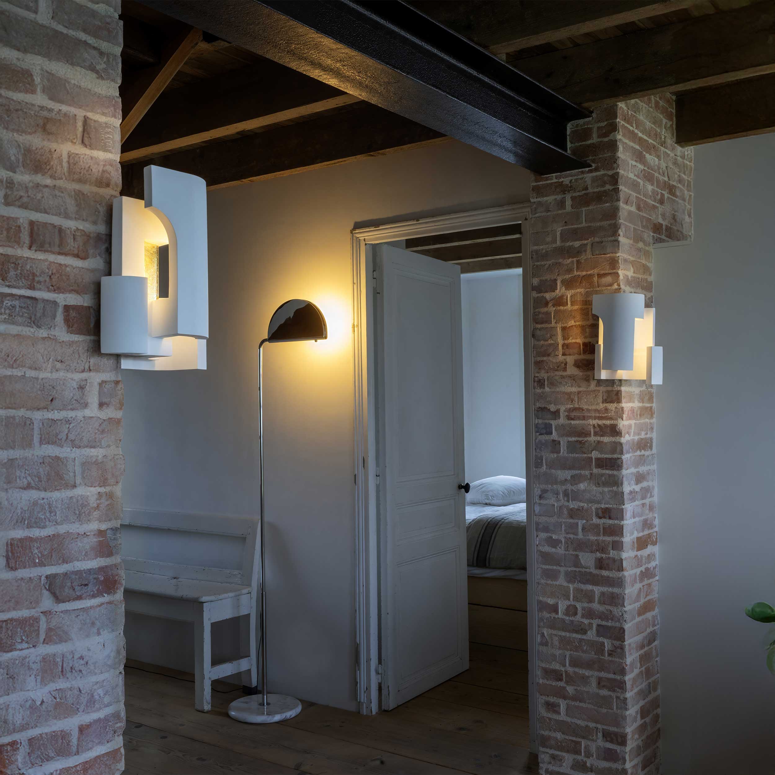 DCW éditions Mezzaluna LED floor lamp