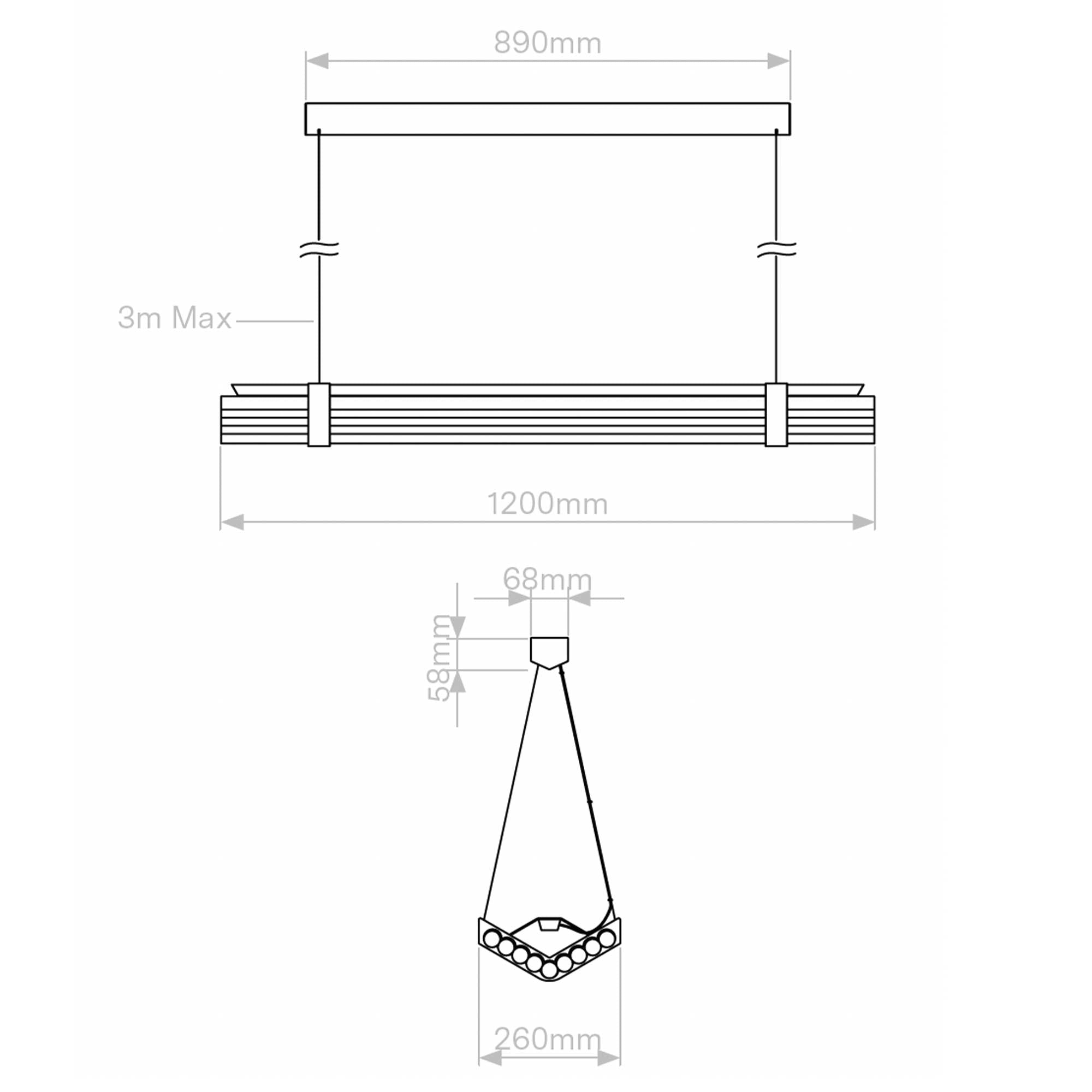 DCW éditions Seagull LED pendant luminaire