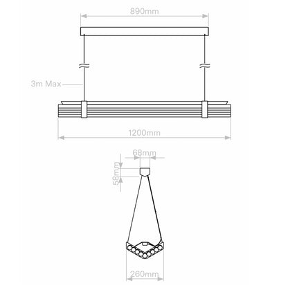DCW éditions Seagull LED pendant luminaire