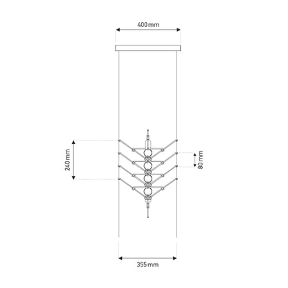 DCW éditions VVV LED pendant luminaire