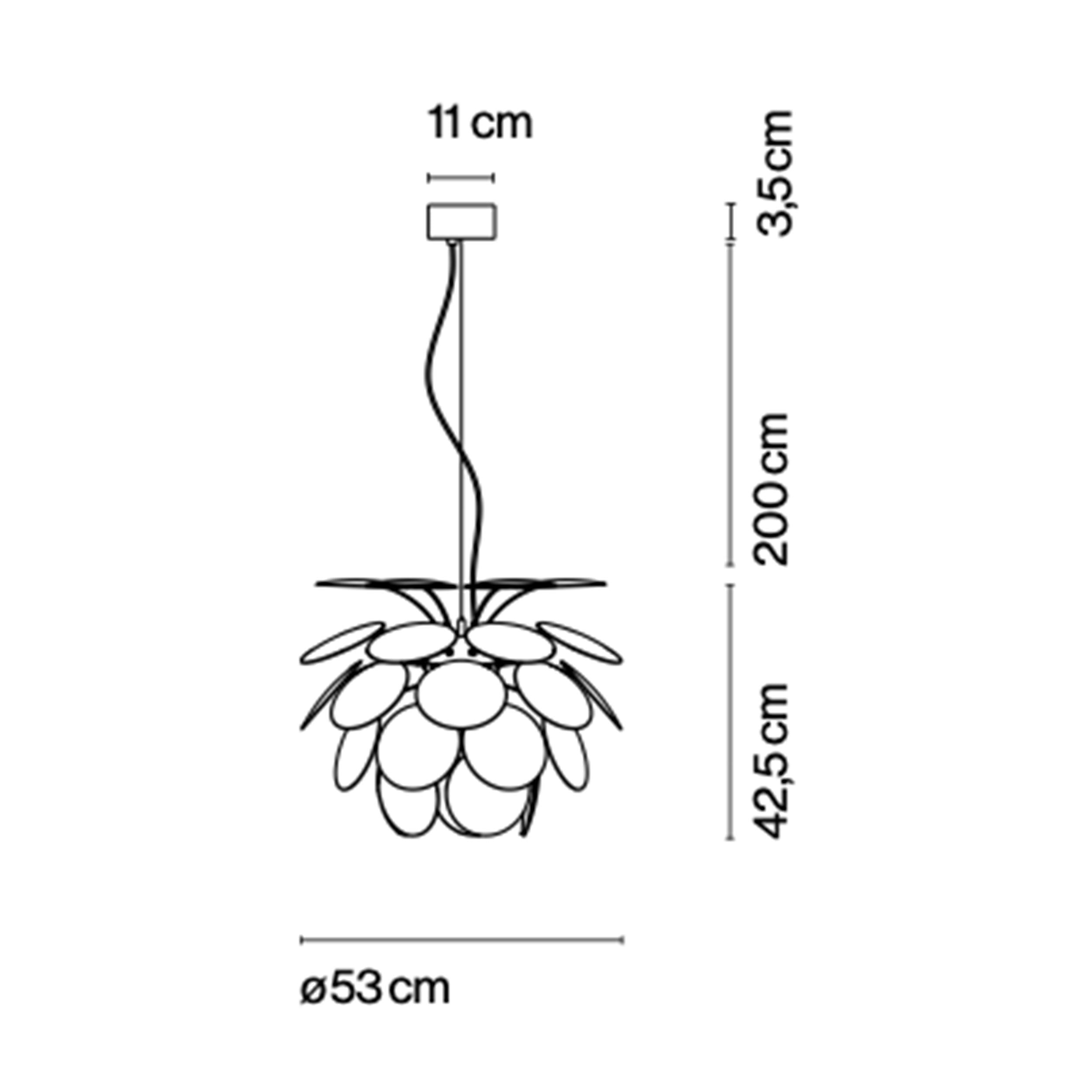 Marset Discocó E27 pendant light with cable