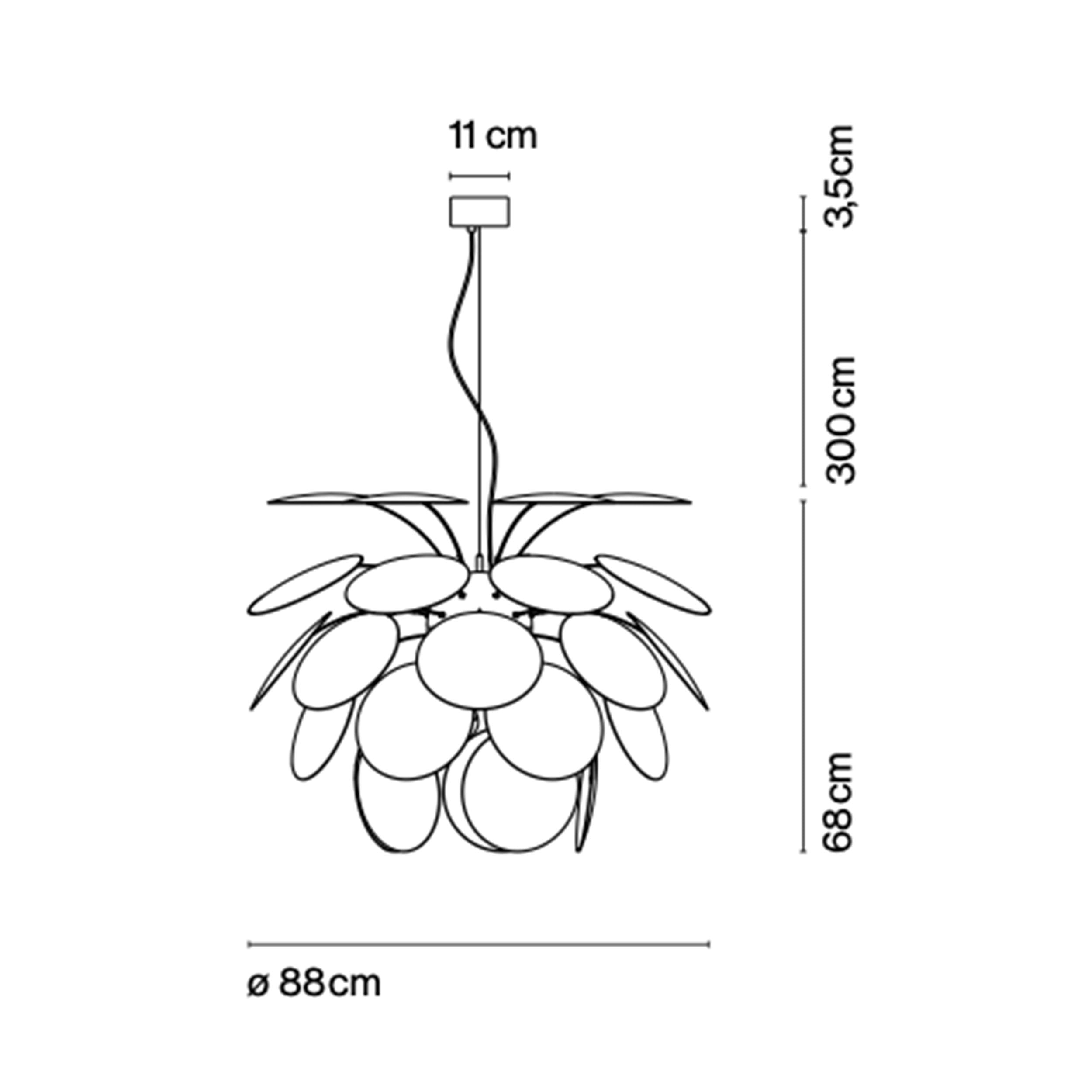 Marset Discocó E27 pendant light with cable