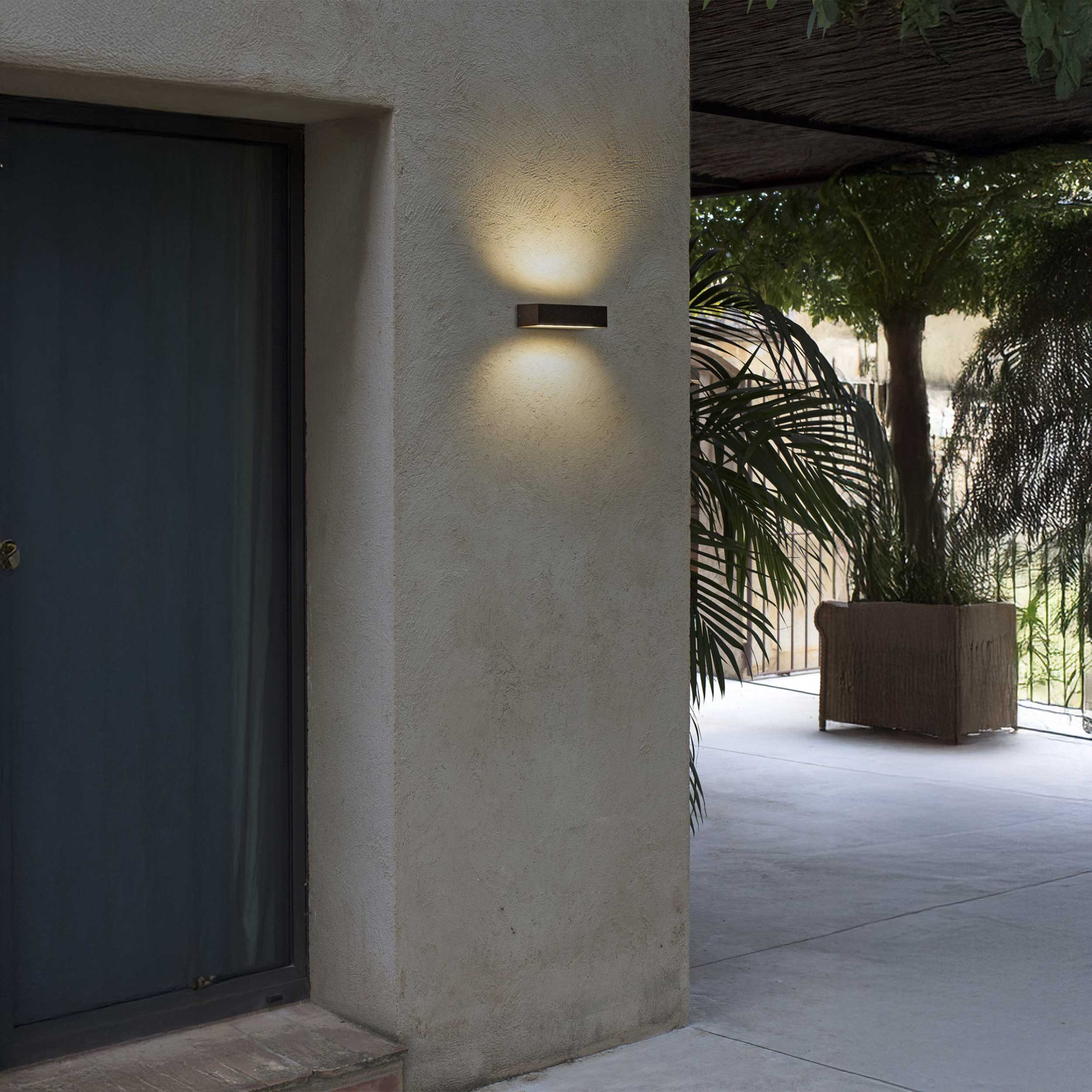 Faro Doro LED exterior wall light IP65