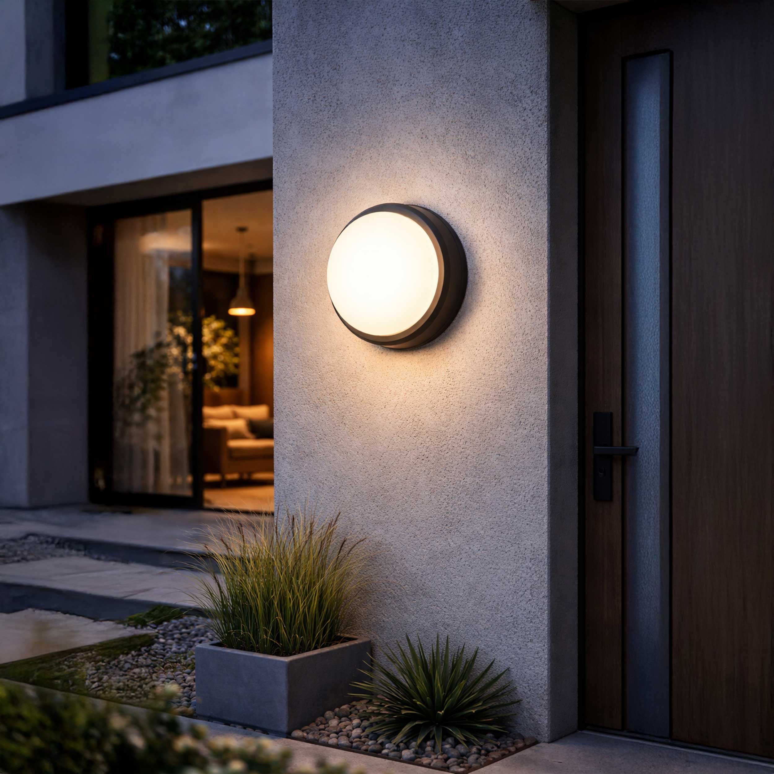 Faro Tom LED exterior wall light IP65