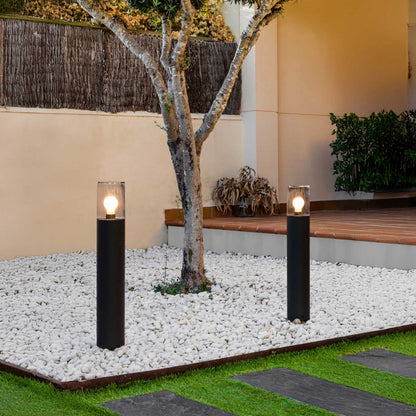 Faro Kila E27 column exterior light IP65