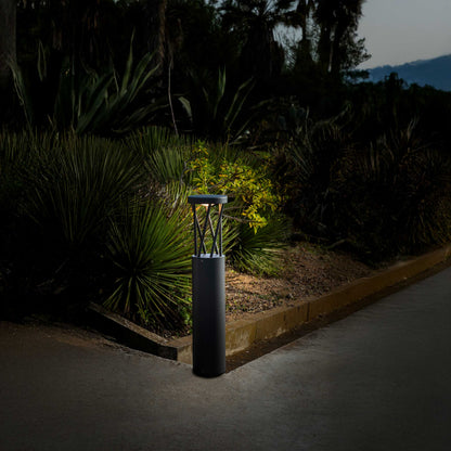 Faro Twist LED column exterior light IP65