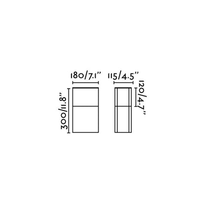 Faro Datna E27 column exterior light IP44