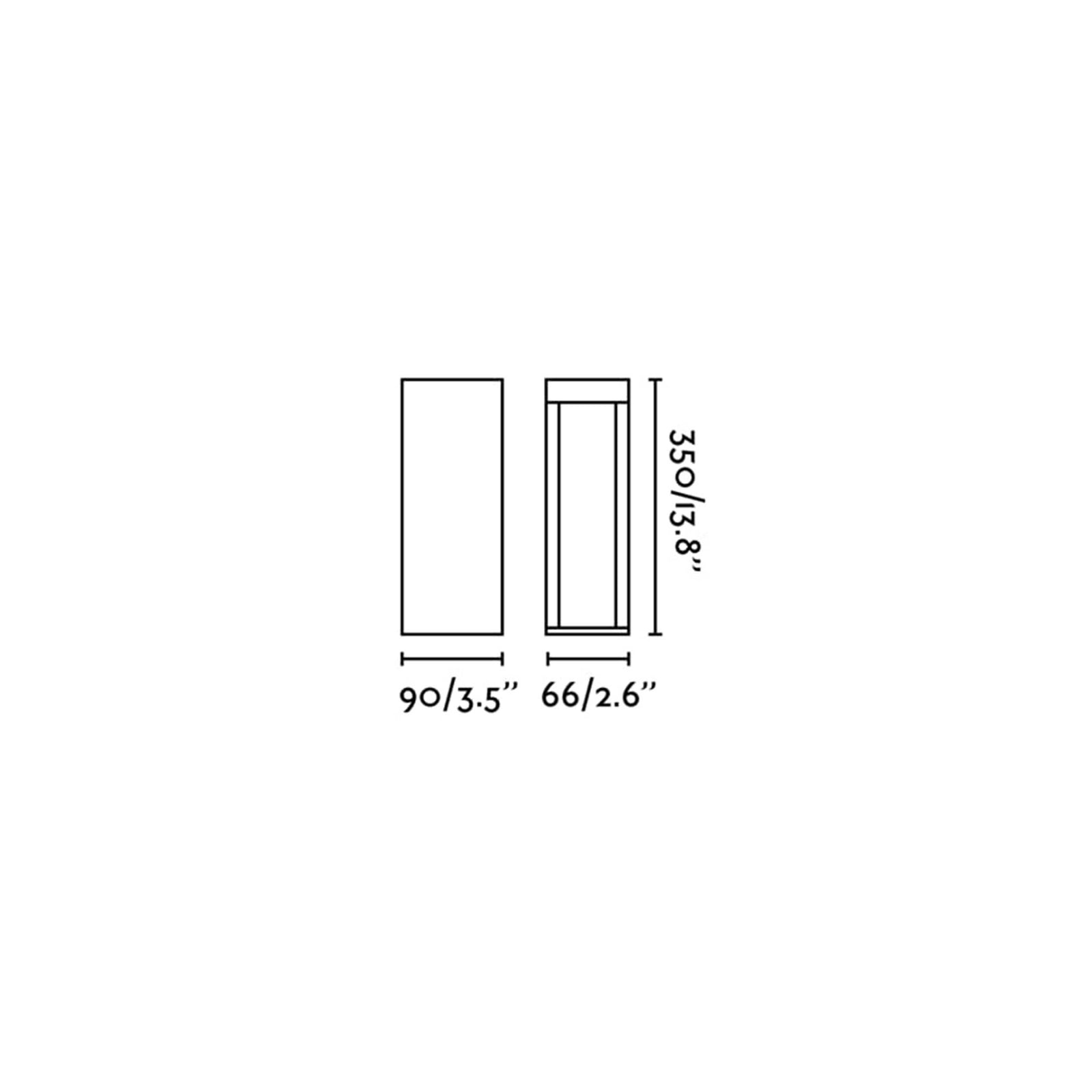Faro Cerler LED column exterior light IP65