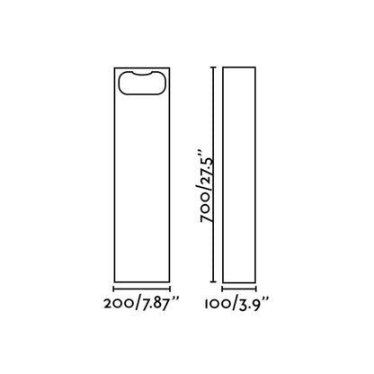 Faro Glint LED column exterior light IP55
