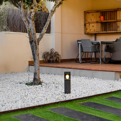 Faro Kila E27 column exterior light IP65