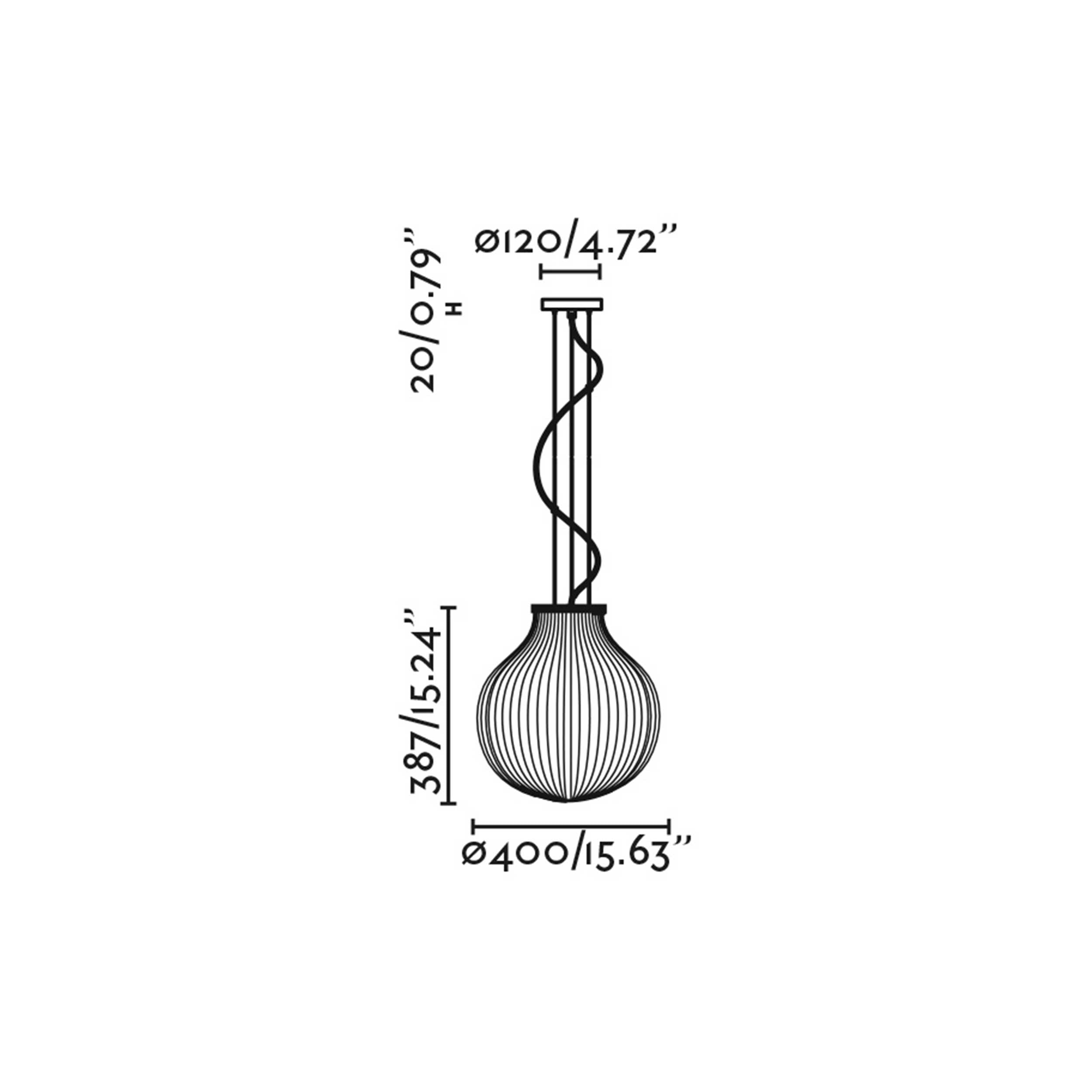 Faro Isabelle E27 pendant light