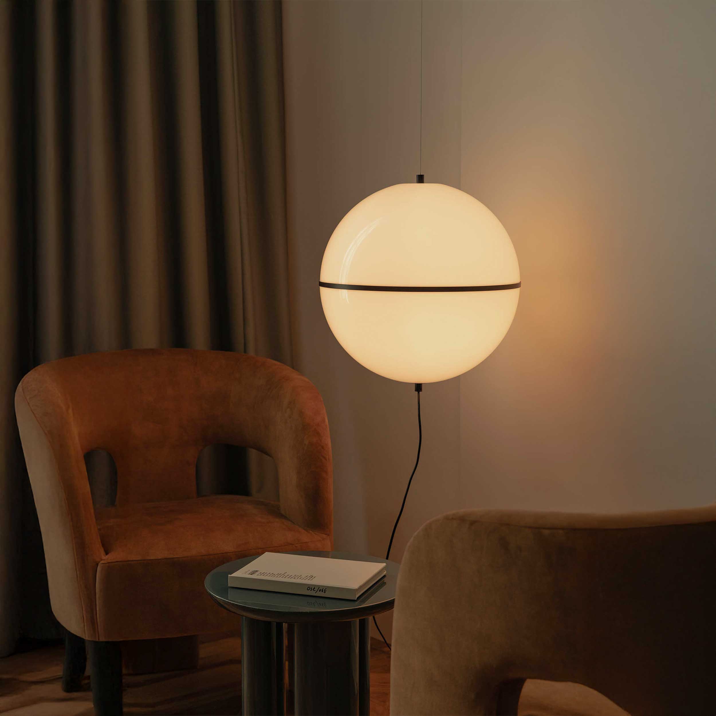 Faro Dome pendant light with switch