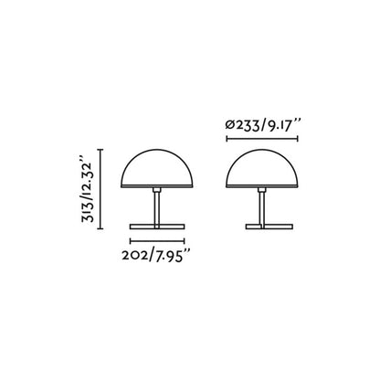 Faro Berni E27 table light