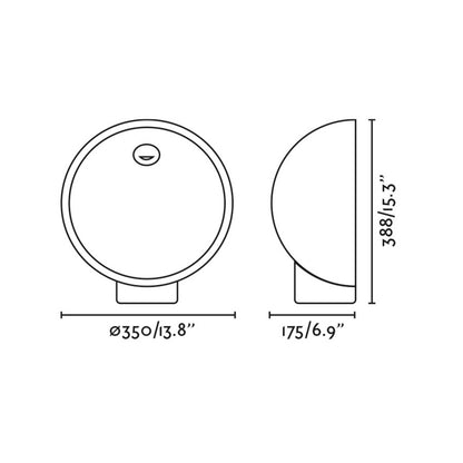 Faro Nara E27 exterior floor light IP65